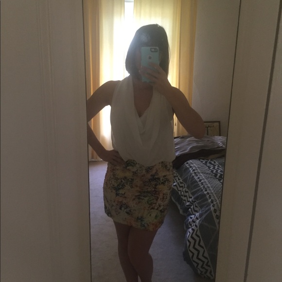 Cowl Neck Party Dress - Picture 4 of 6